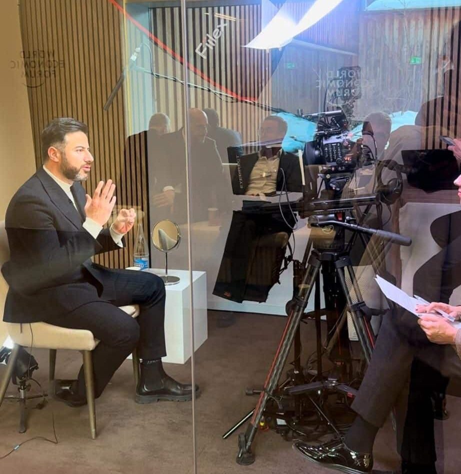 Yousef Yousef in an interview with World Economic Forum in Davos 2025