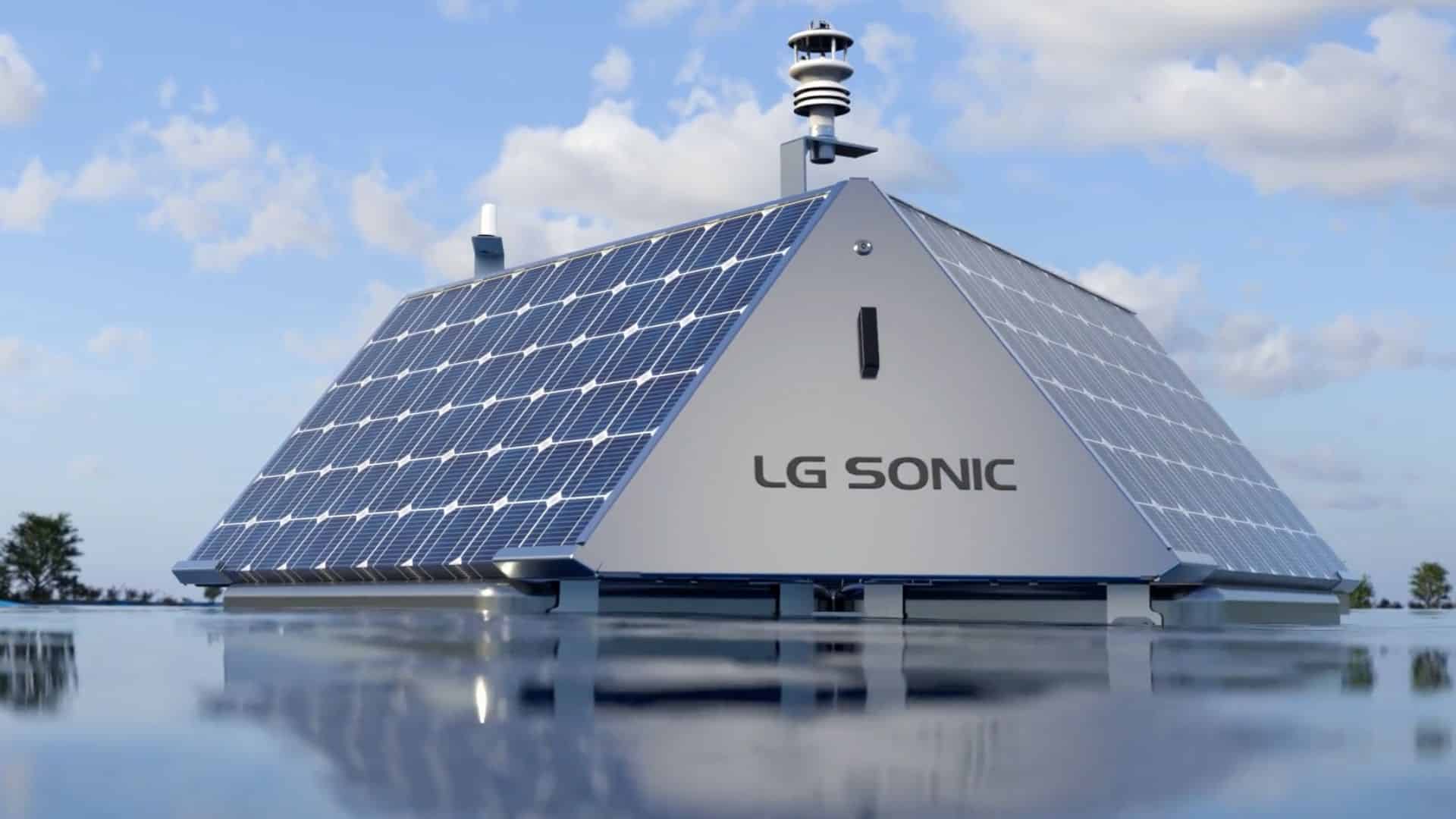 MPC Buoy LG Sonic solar panels